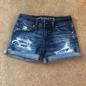 AE Super Super Stretch X Denim Shorts